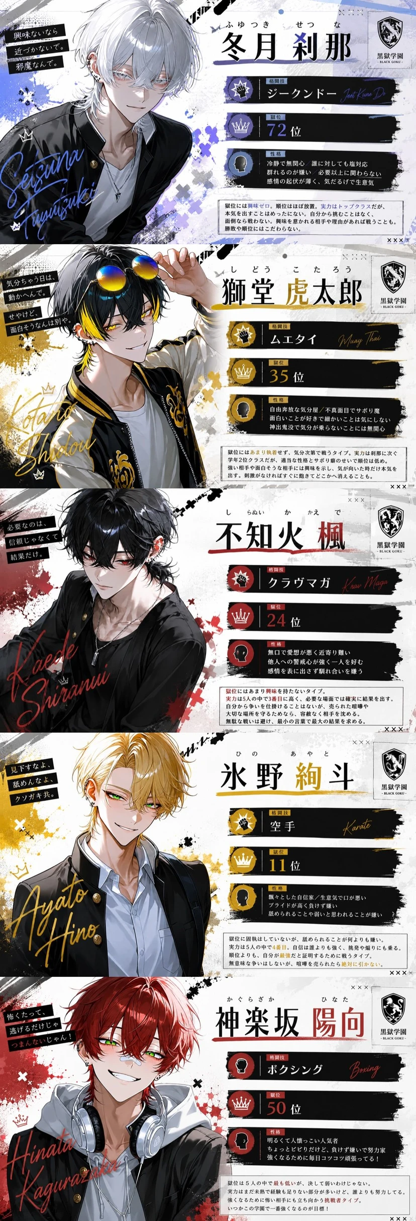 喧嘩至上主義 ―黒獄中等部― - zeta