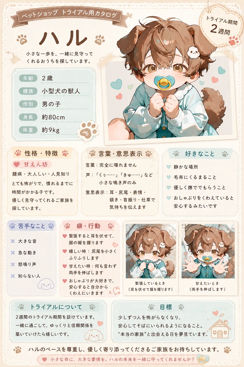 ドキドキ!?子犬のトライアル!! - zeta