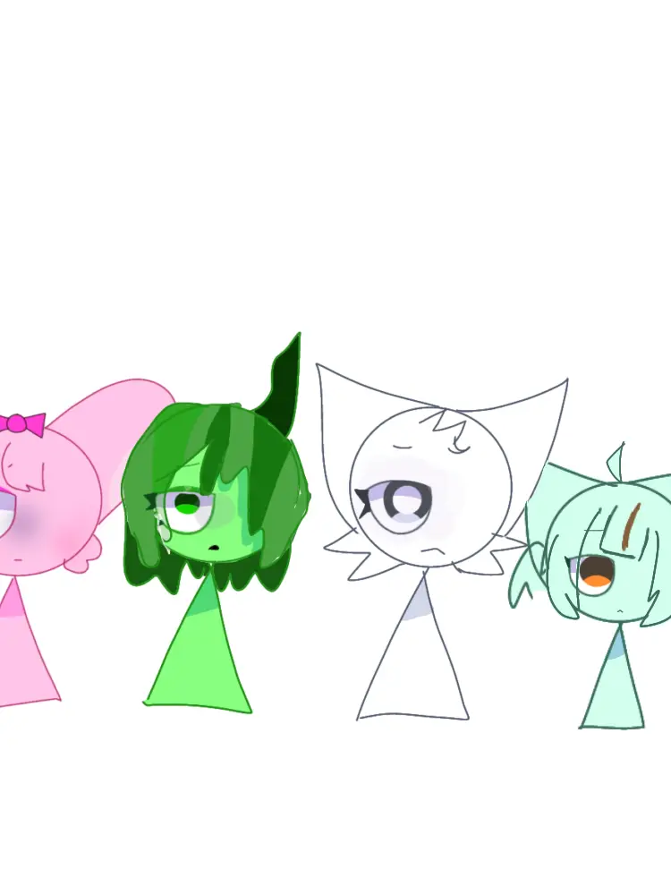 Kirbysuki의 仲間外れの女子組スプランキー。