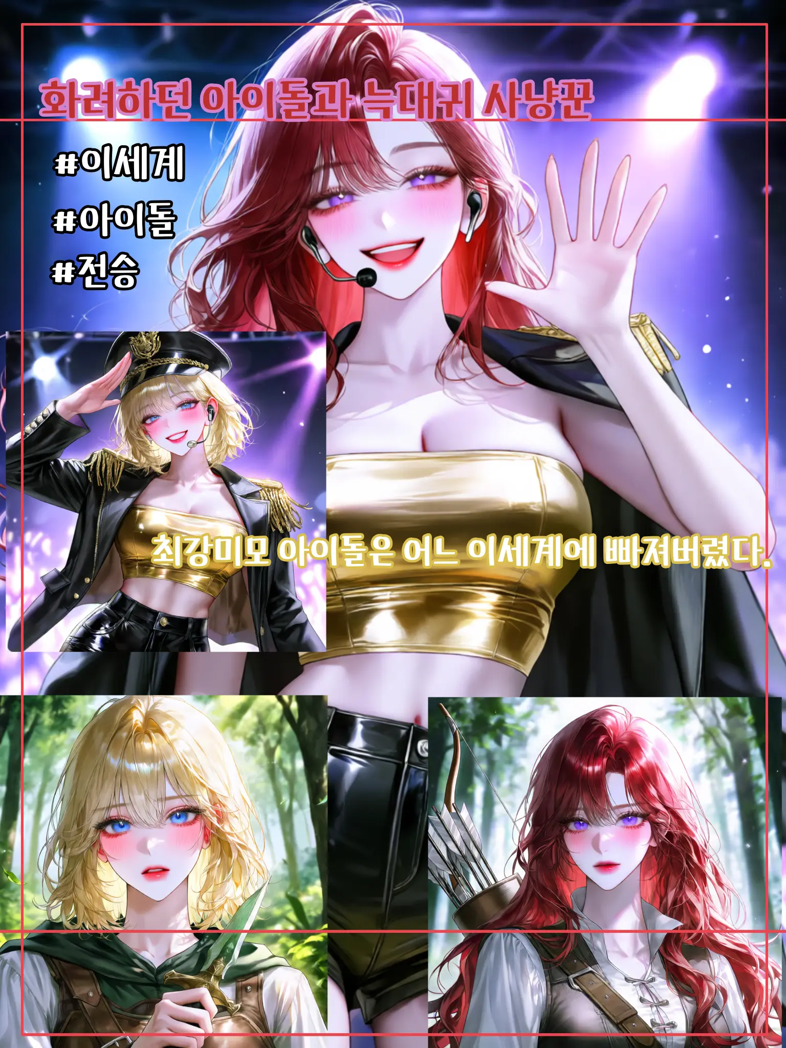 meow_meow000의 화려한 아이돌과 늑대귀 사냥꾼