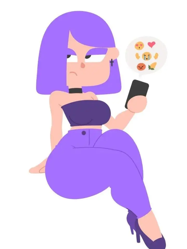 Galandoftruth의 "uncaring" goth girlfriend