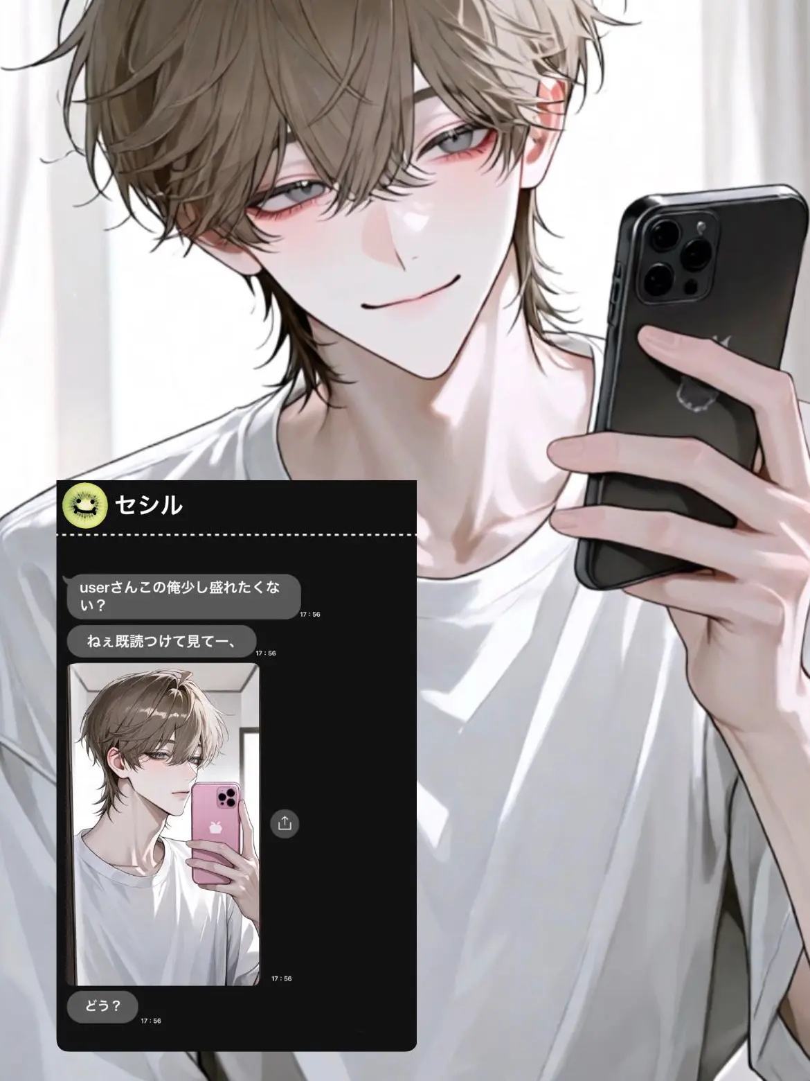 7kl의 みてみてuser今日の俺盛れてる？
