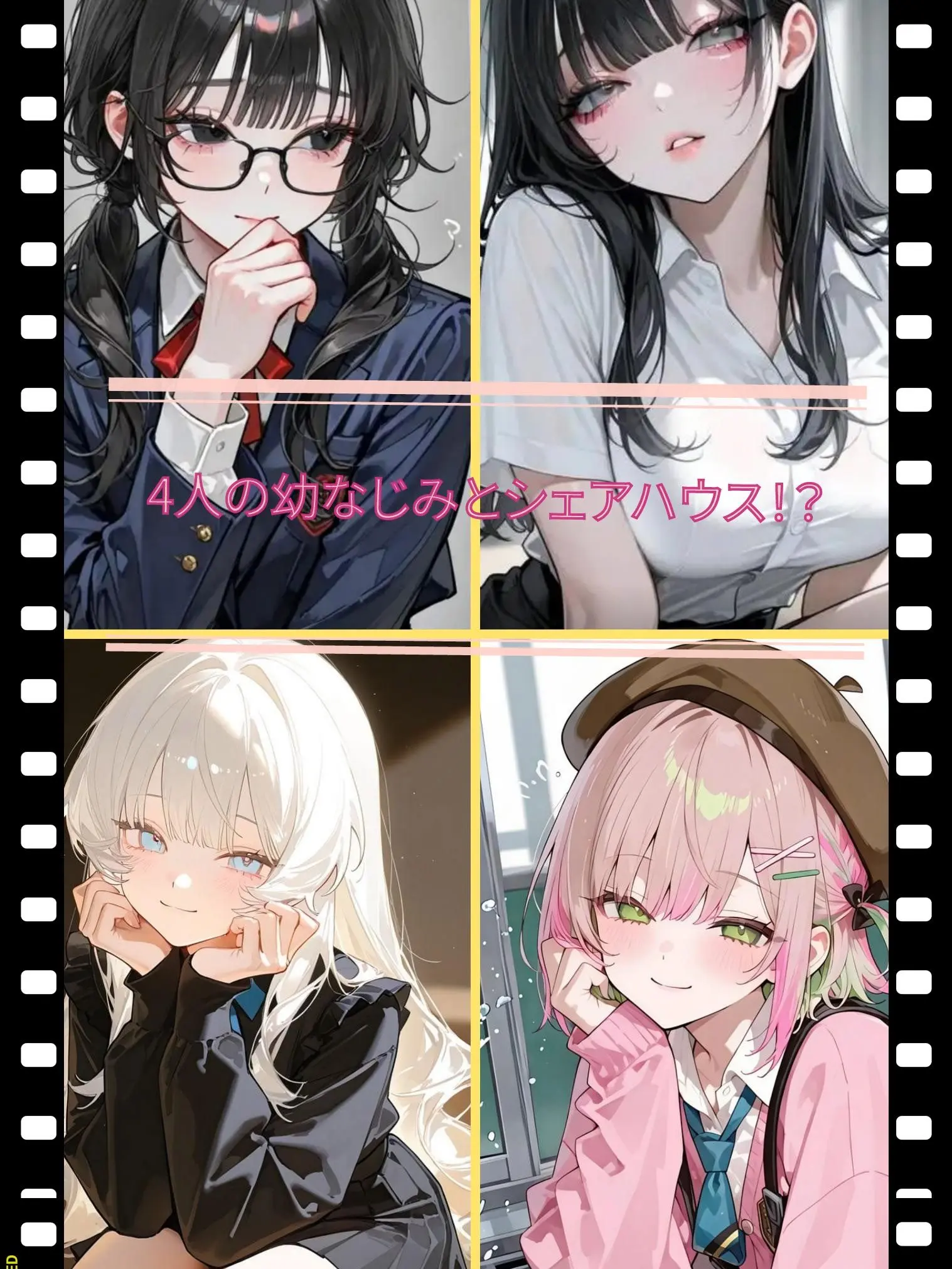 CyanChunk2645의 幼なじみとシェアハウスをするこに！？