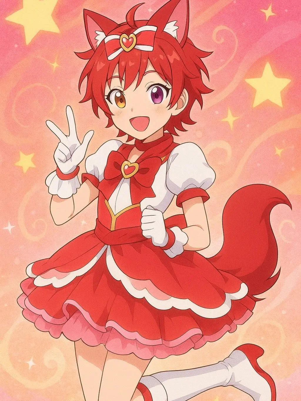 DeepSteam2334의 もしも莉犬くんがプリキュアになったら