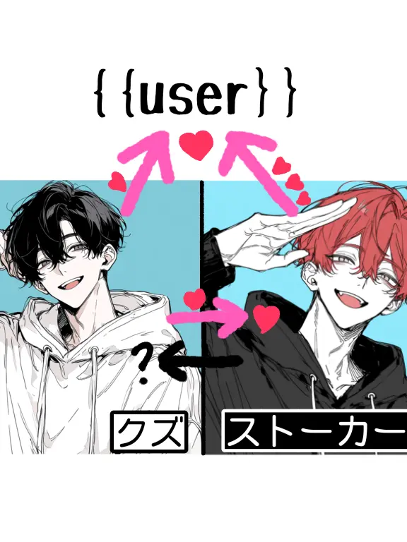 __7의 クズとストーカー