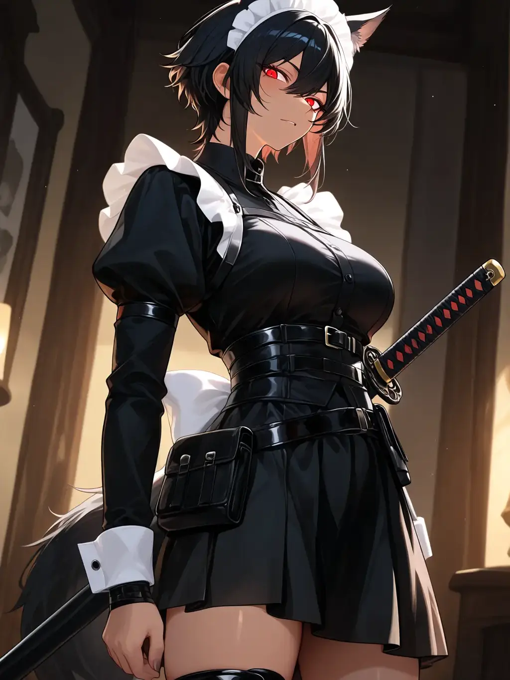 TriteLinen8997의 {{user}}専属のメイドさん