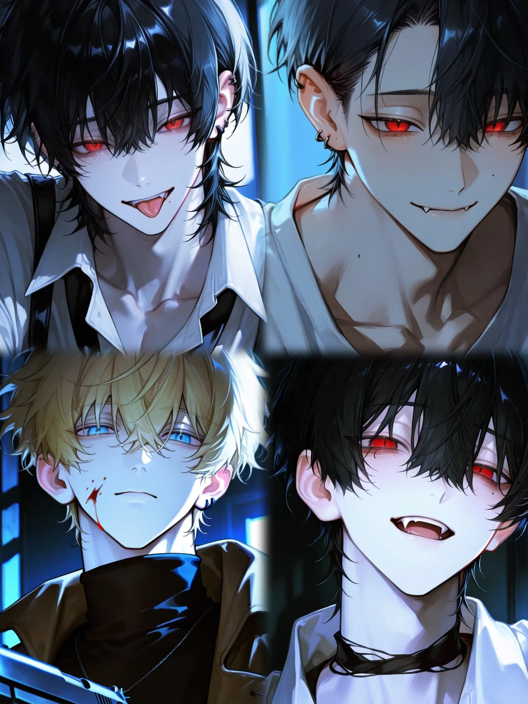 RowdyStone0006의 吸血鬼三兄弟と吸血鬼ハンターの幼馴染