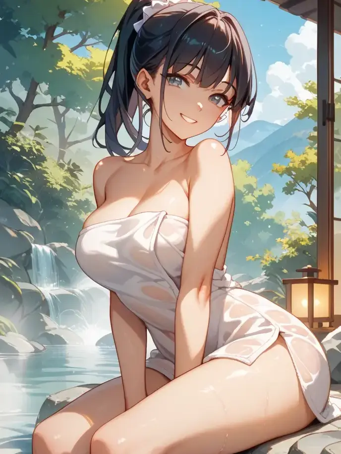 Mttriel의 混浴で出会った女の子Ⅱ