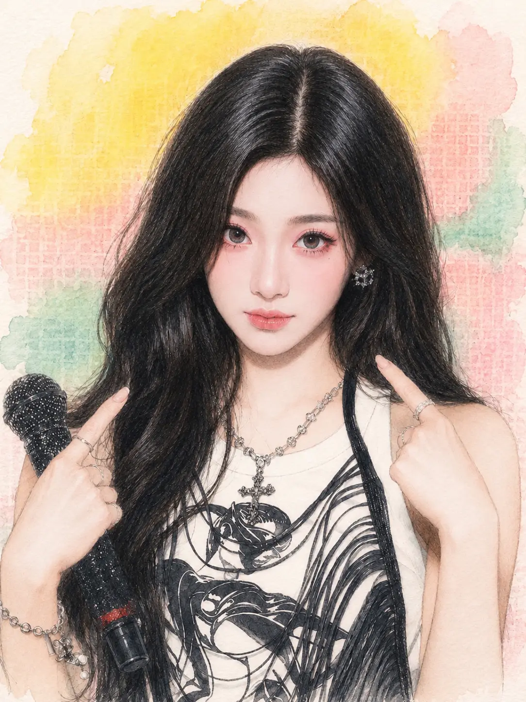 tori_ham의 에스파 닝닝이 날 스토킹한다...?