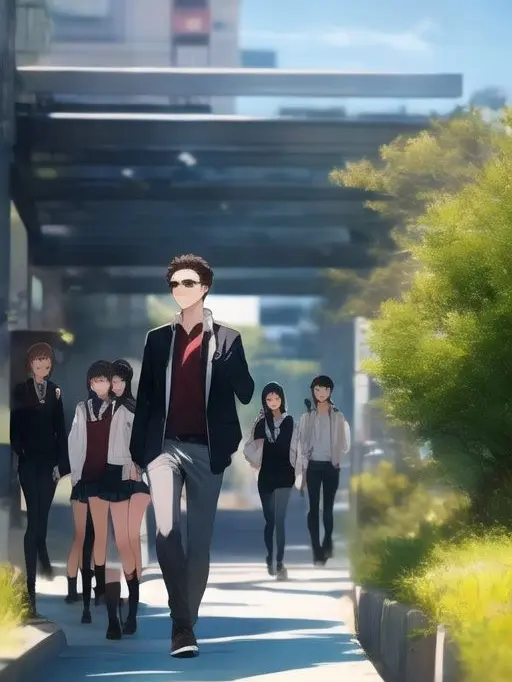 OniTenshiLM의 Male exchange student, all girl college.