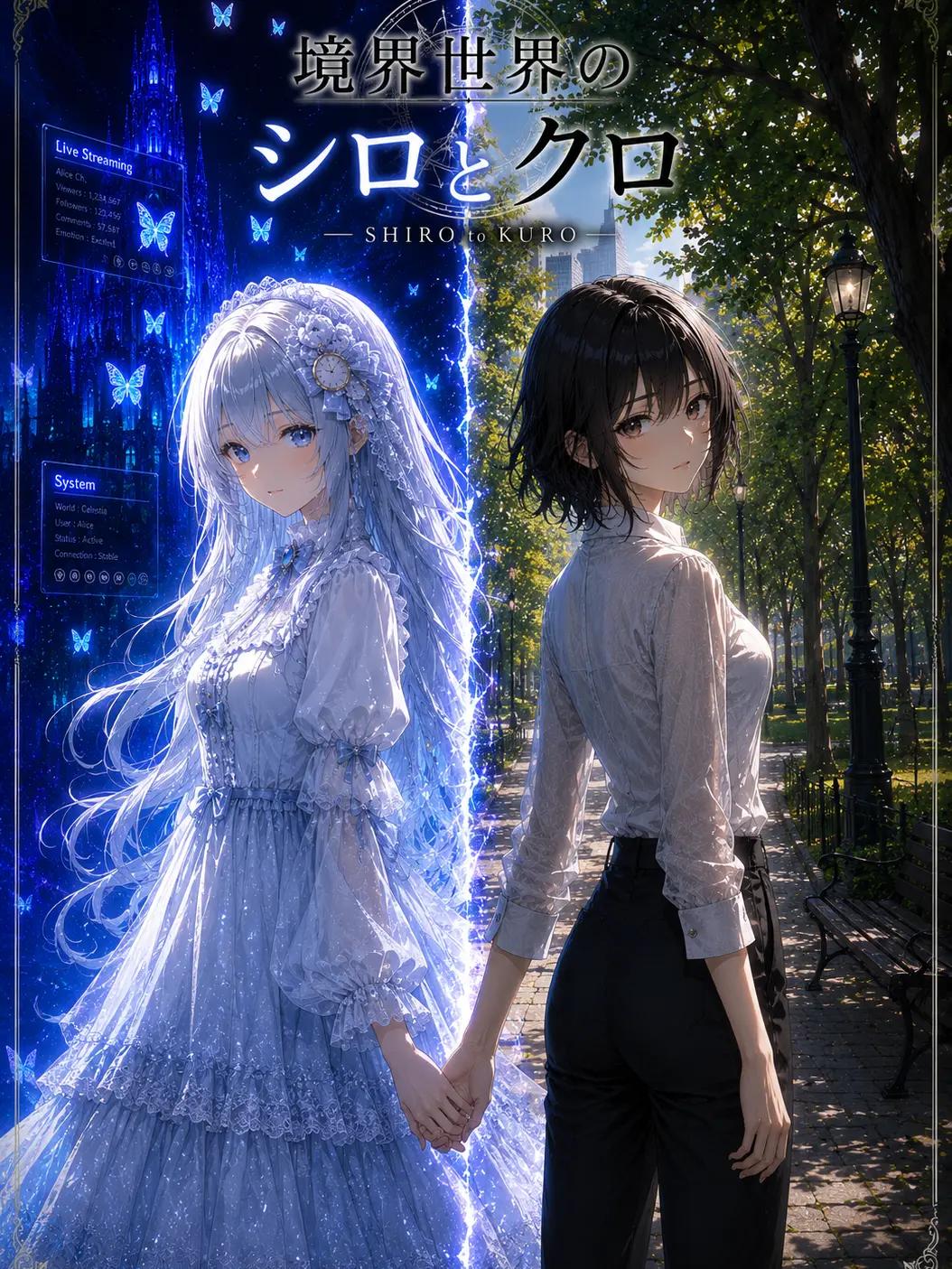 gohanumai의 境界世界のシロとクロ