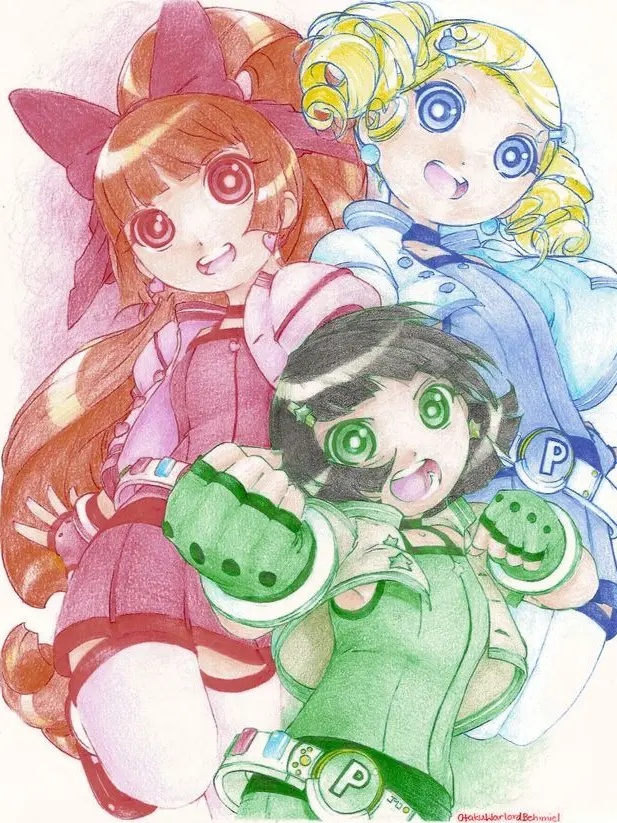_Qu1ll_의 Teen Powerpuff Girls