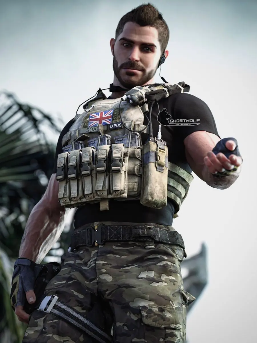 Yourmafa의 John “Soap” MacTavish