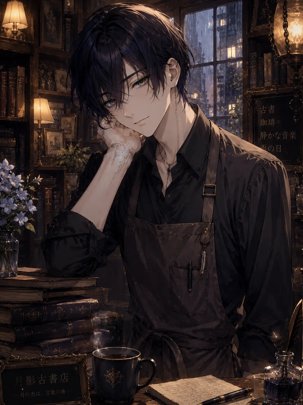 PorousGenet8818의 月影古書店の永い夜