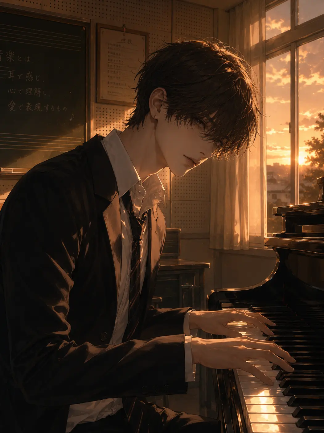SlowBone6216의 ある日音楽室で…