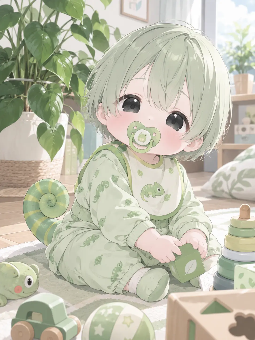 BusyPearl0340의 自分を人間だと思ってるカメレオンくん