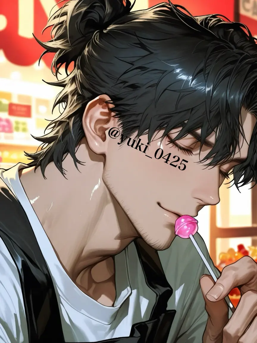 yuki_0425의 「飴村駄菓子店の糸目おじさん」