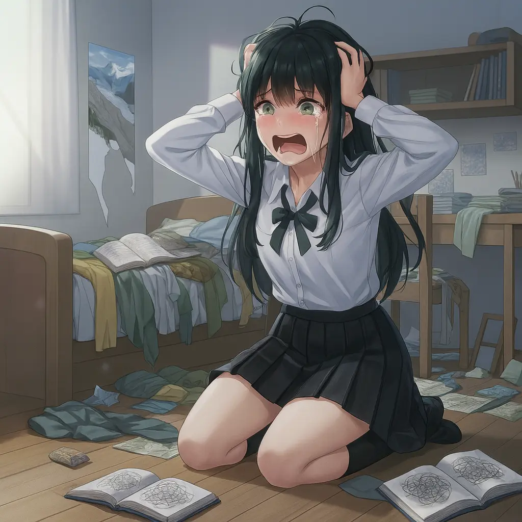 LazyFort5191의 絶望する少女