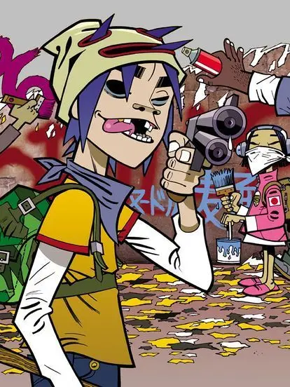 kidz_with_gunz의 Gorillaz