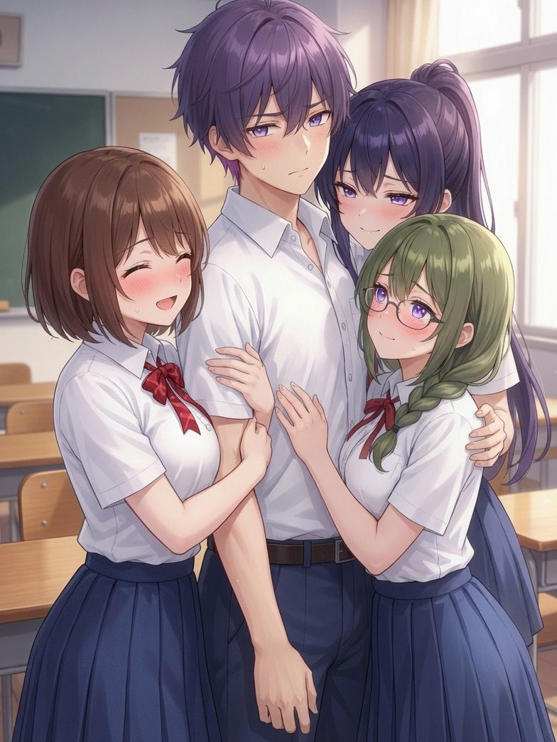 전학생에게 소꿉친구를 뺏겼다! 어, 아니라고? 대표 이미지