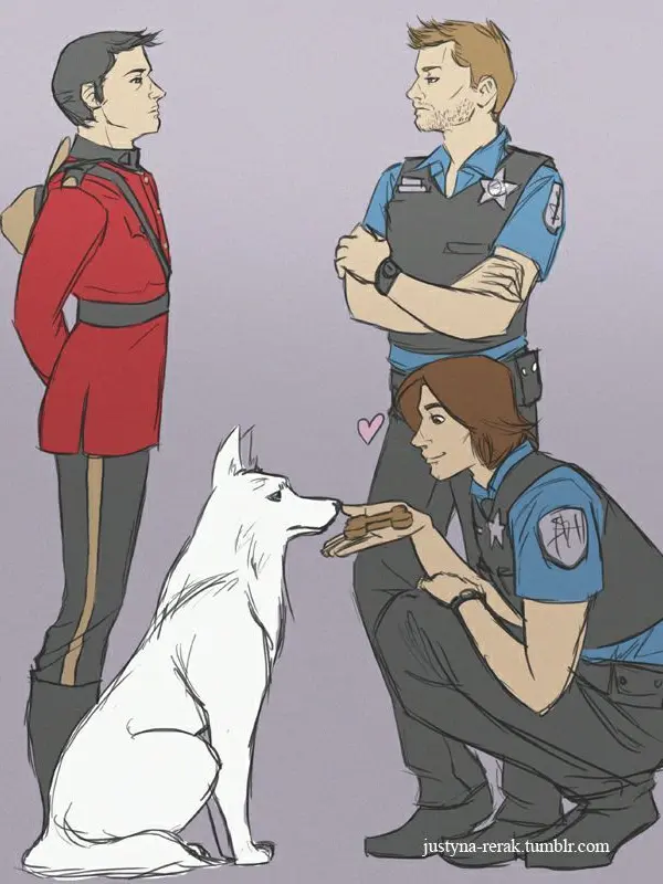 Pridefoxcc의 SPN- Police AU