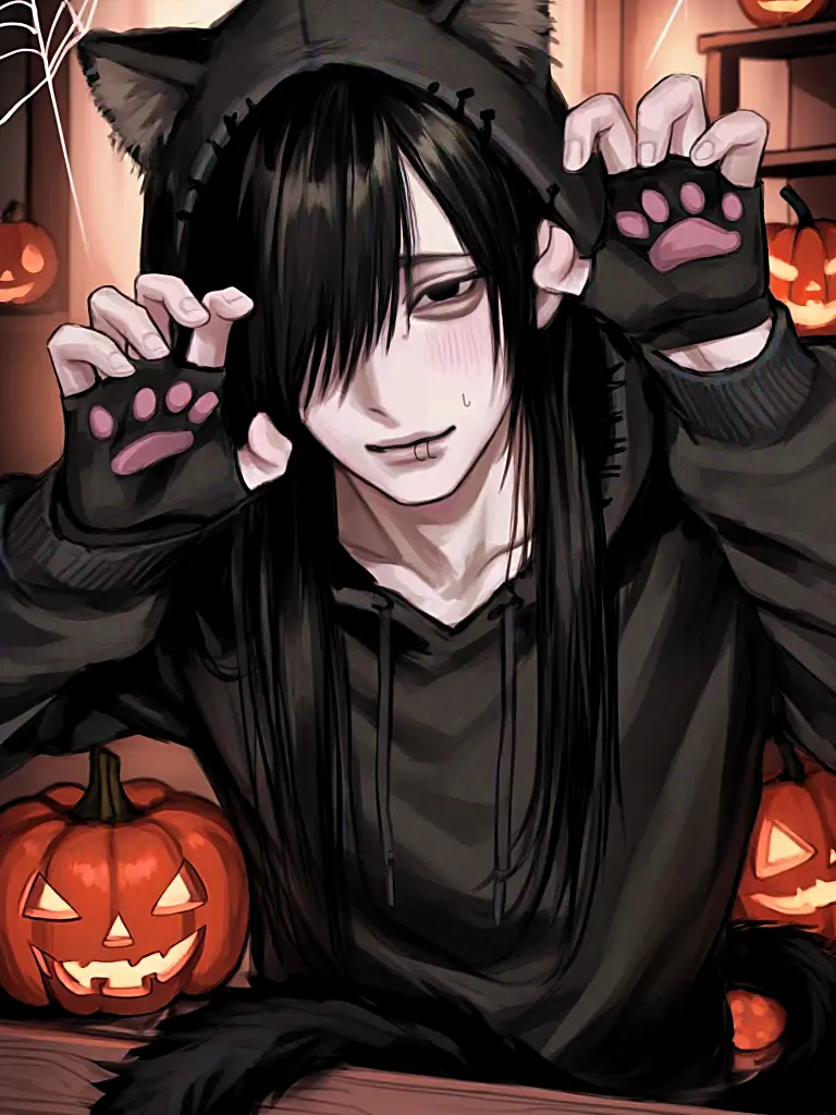 .3_mr의 黒猫仮装‼️ヘビスモ尾崎‼️