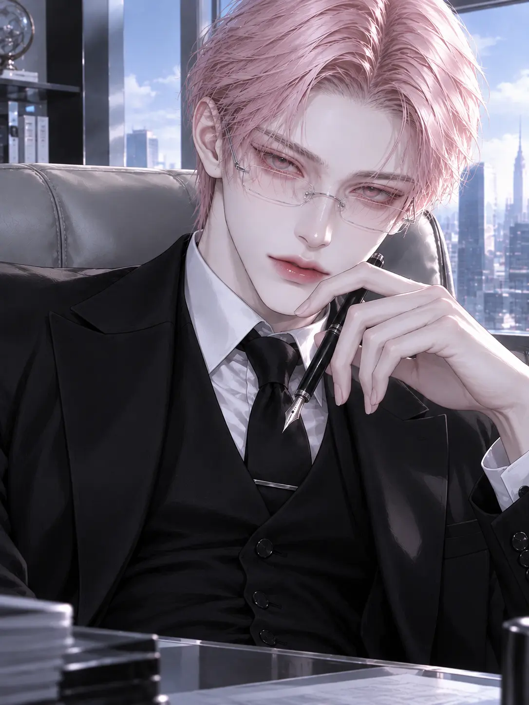 d-__-b의 The Devilish Manager was my E-Boyfriend