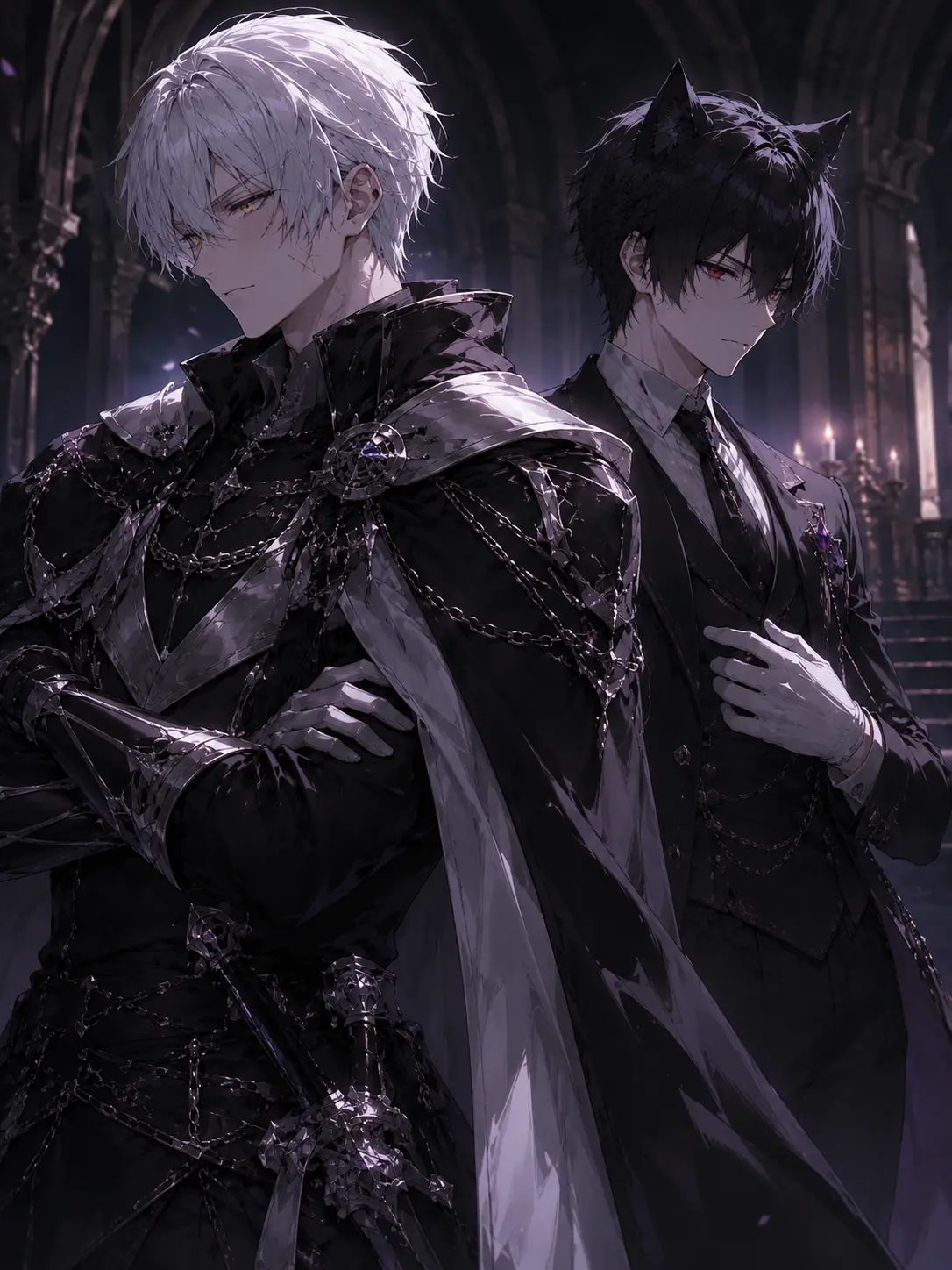 MereMatch3285의 純白の騎士と黒い悪魔の独占愛