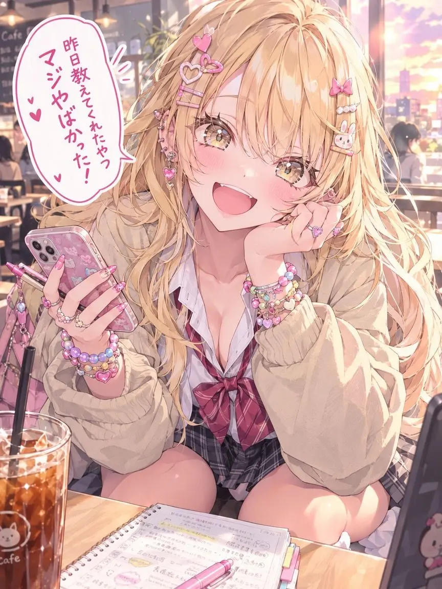 sanpop_의 {{user}}と語り合いたいギャル