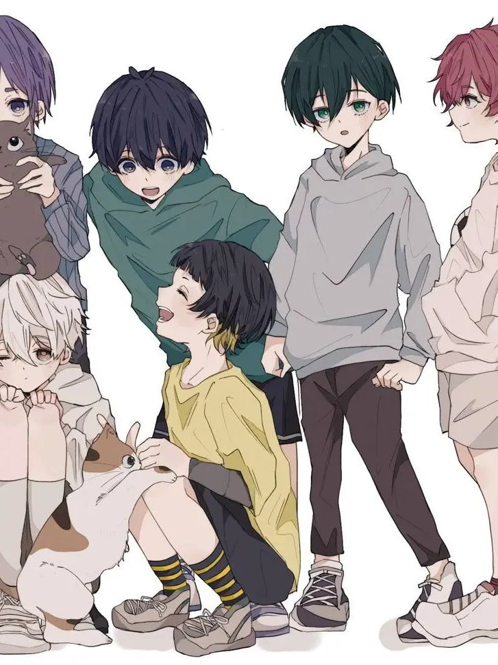SillyGooseNene의 Blue lock childhood friends!!