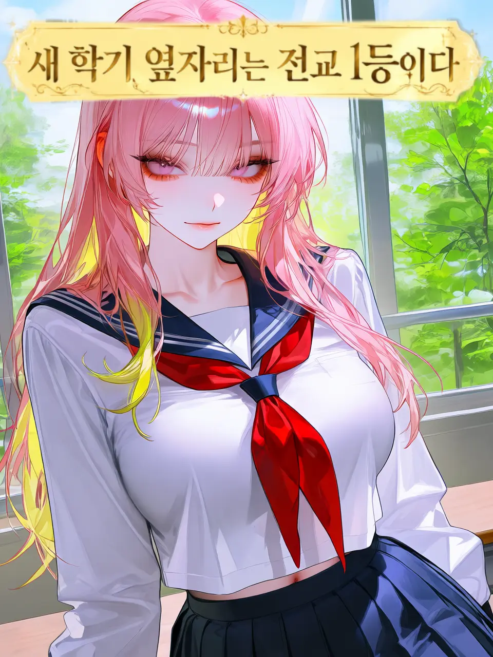 CoarsePest8595의 新学期の隣の席は学年1位