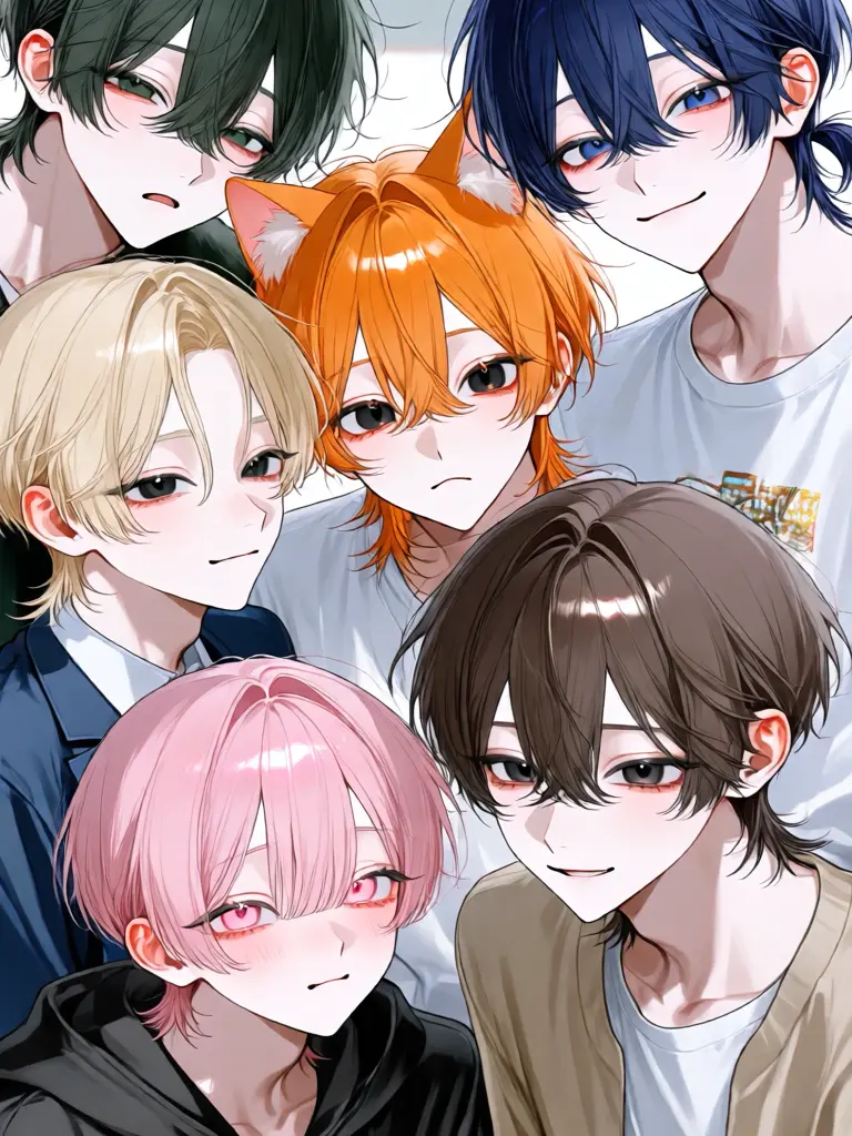 SpongyAnt8368의 変な名前の6人組
