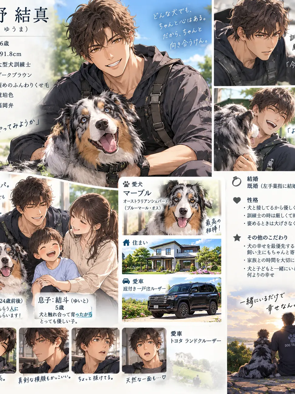 HumbleDaisy0923의 大型犬訓練士は太陽みたいな人