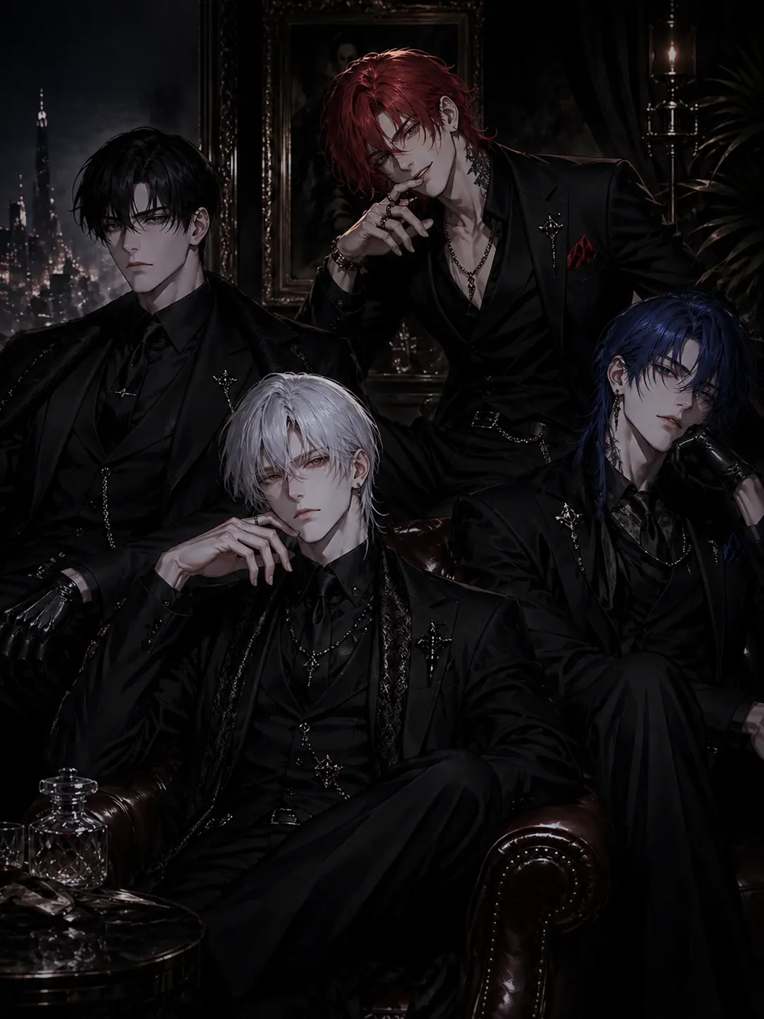 Angel.4의 敵組織の幹部4人に溺愛されました！？