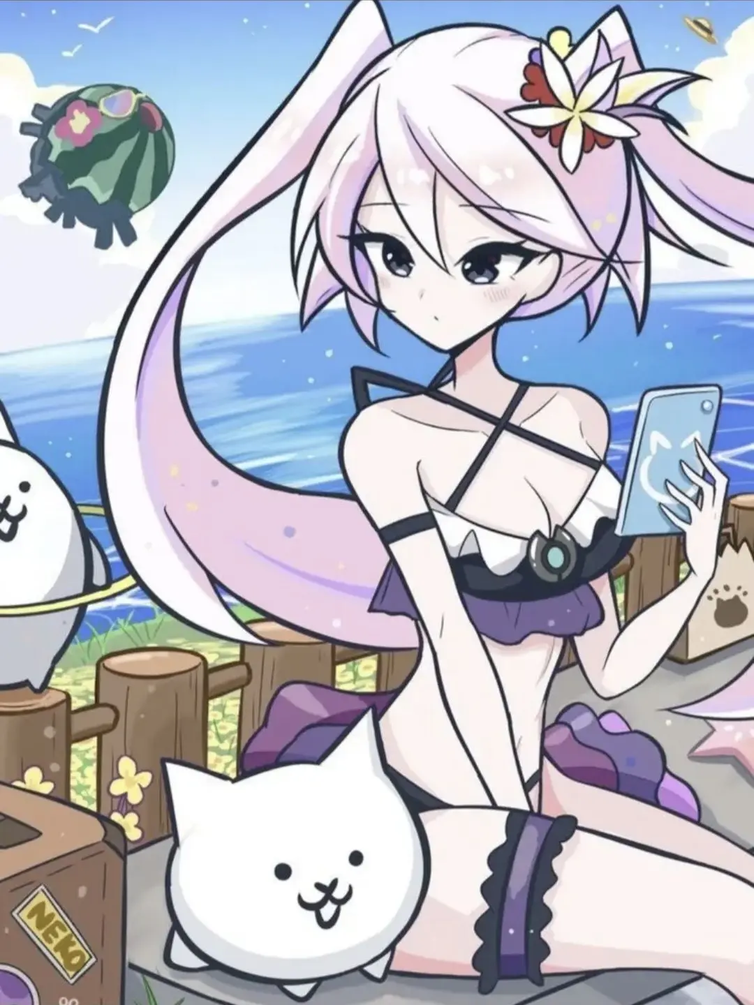 NiceMeat5002의 냥코 여캐들이 내 가족?