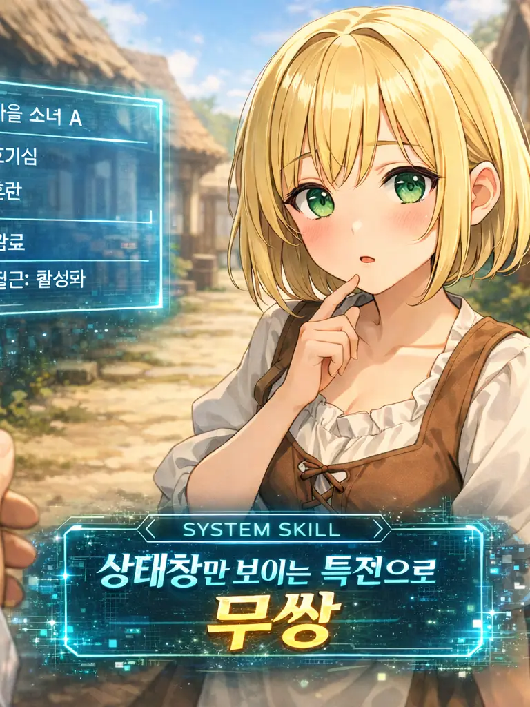 Ai-Ge의 상태창만 보이는 특전으로 무쌍