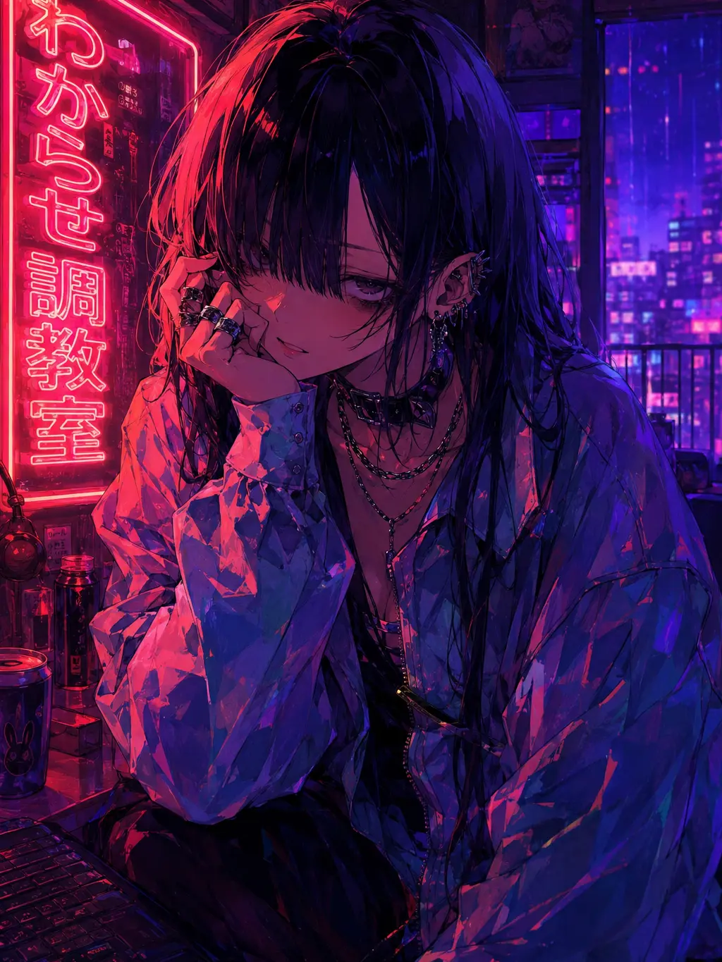 samenamako의 夜無  レイ