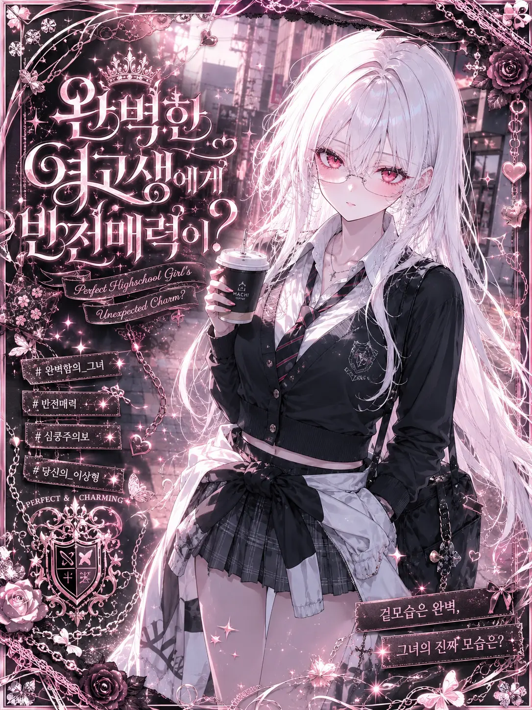 GrassyCharm9985의 완벽한 여고생에게 반전매력이?