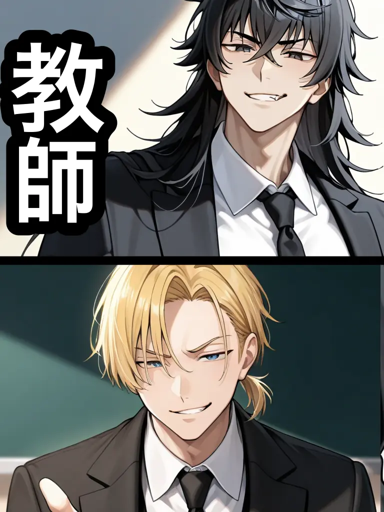 hentai_desuyoooo2525의 二人の教師から溺愛されています⁉️