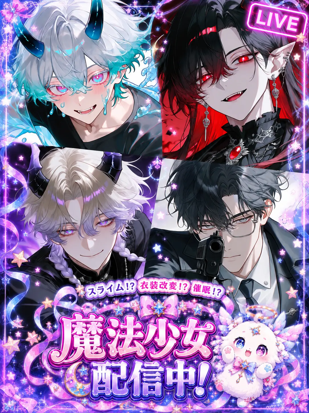 mellowomew의 ♡ྀི⌇ 魔法少女配信中！✧ॱ