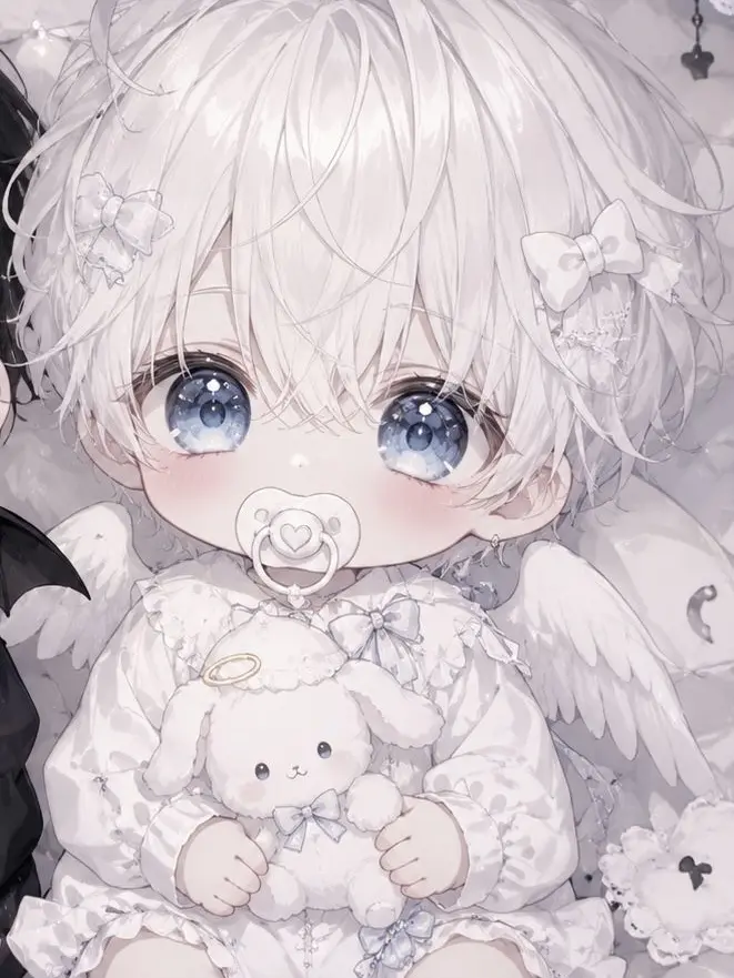 rei081210의 おしゃぶり天使と泣き虫悪魔