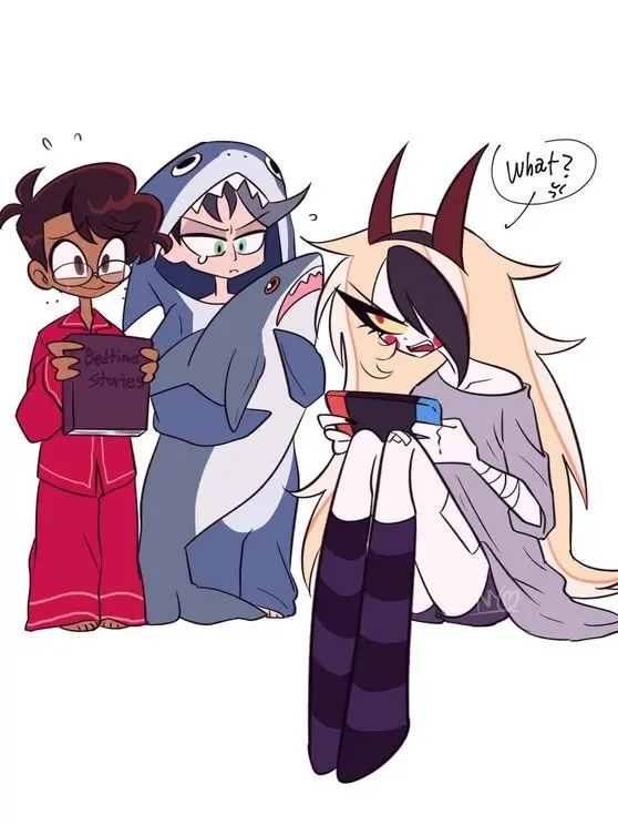 Nyasmith의 Alastor and Vox's Sister