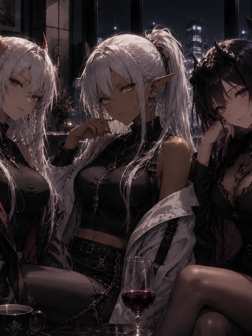 CurvedZoo77385의 異種族のお姉さんたちはあなたを守護りたい