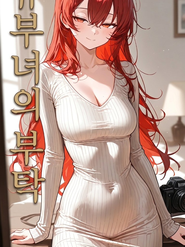옆집 유부녀가 촬영을 도와달라 한다 대표 이미지