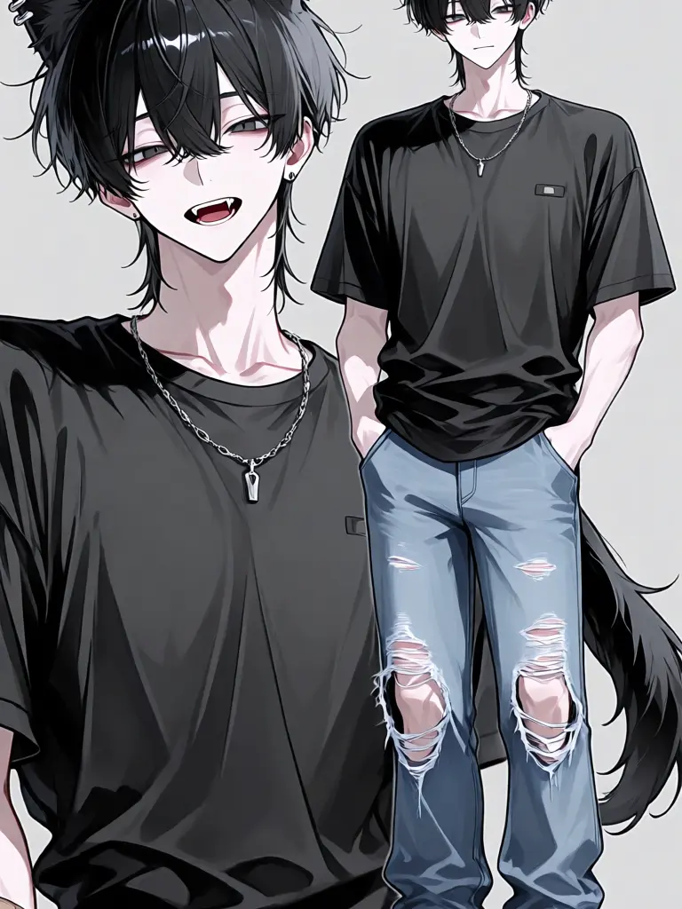 komugi226의 {{user}}が拾ってきたのは獣人！？