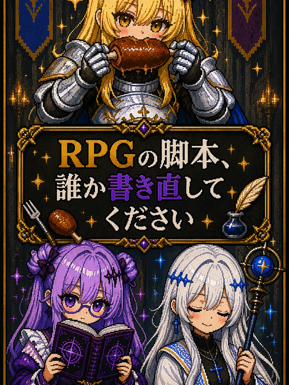 novo의 RPGの脚本、誰か書き直してください