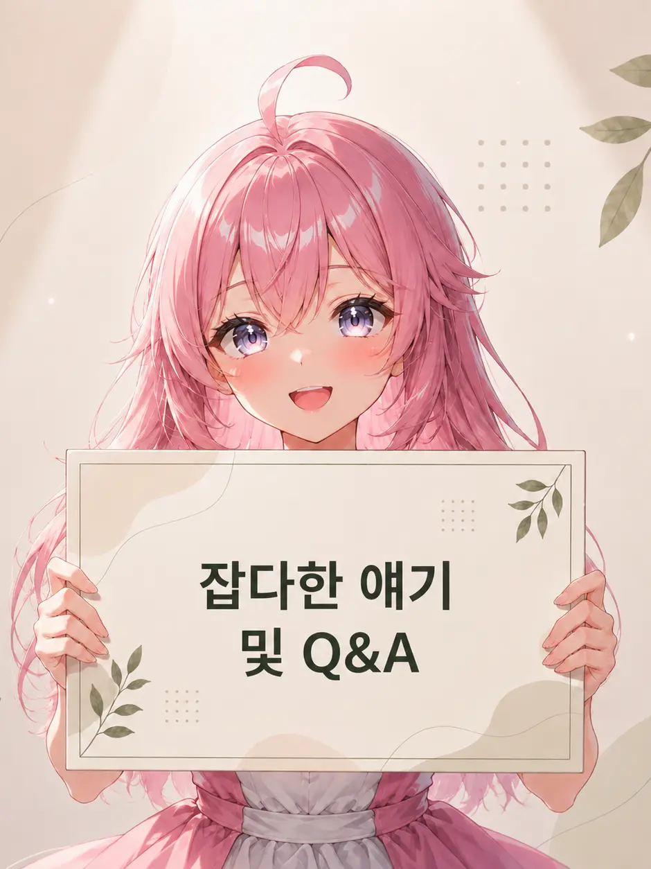 LOVE_CREATOR의 [짧은 공지 및 Q&A]
