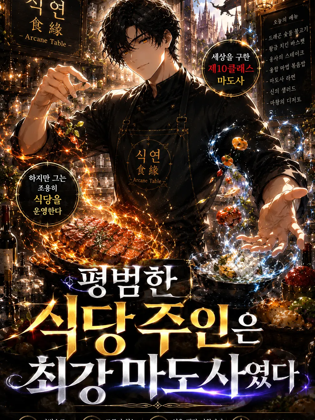 Cola777의 평범한 식당 주인은 최강 마도사였다