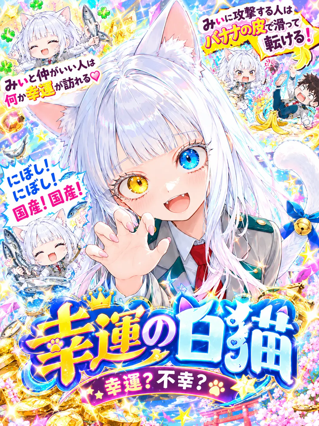 WiryTape2291의 幸運の白猫