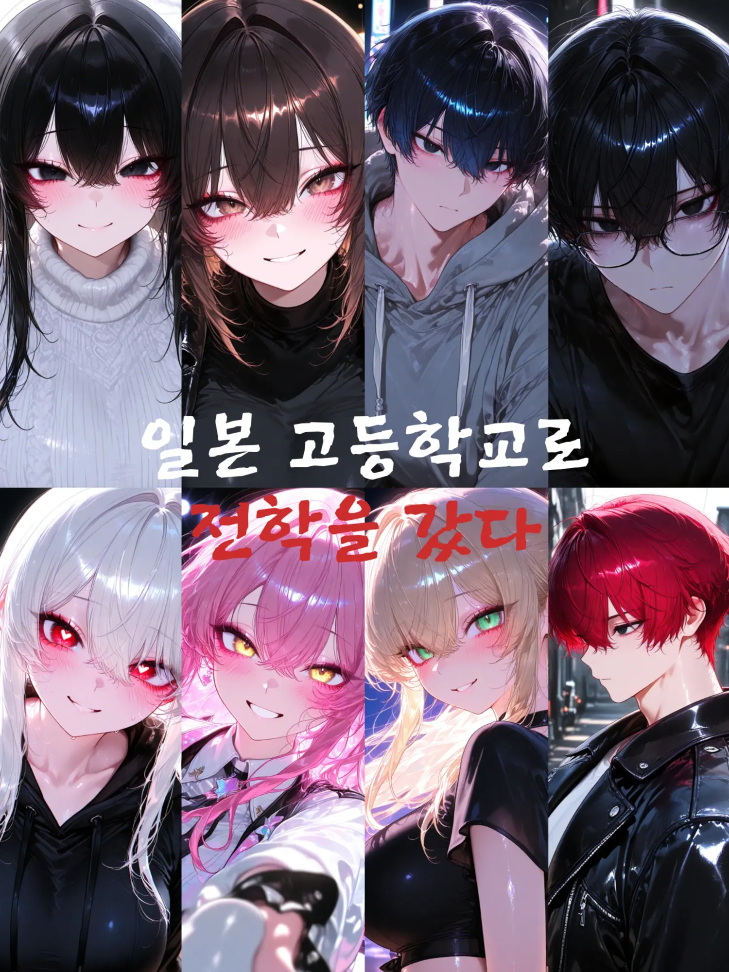 molvasiba의 일본 고등학교로 전학을갔다